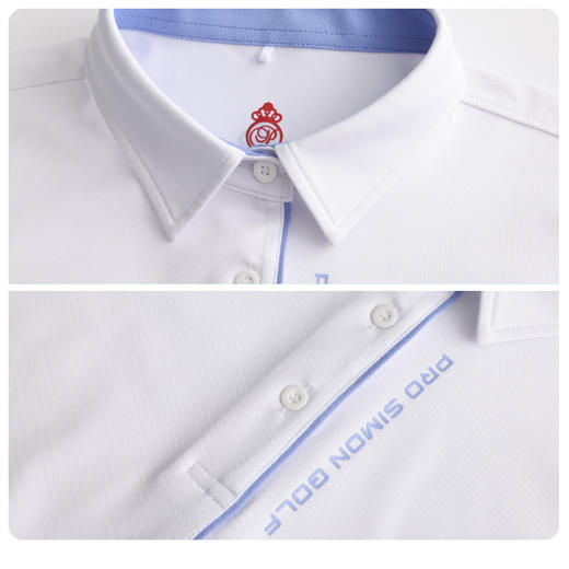 BOS-301B(PROSIMON高尔夫春夏女款拼接短袖Polo衫) 商品图2