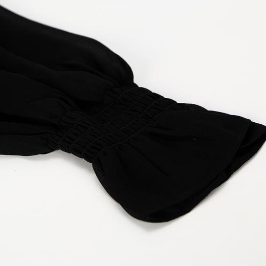 QF83225新款OL高级精致假两件设计领口流苏钉珠修身放摆显高显瘦连衣裙 商品图7