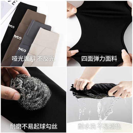 雀说锦纶鲨鱼裤春夏薄款外穿芭比裤前裆无缝加口袋户外运动瑜伽打底裤AL9117 商品图3