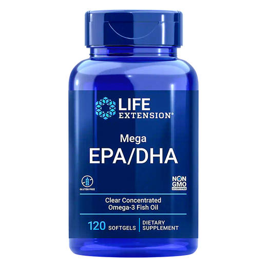 沿寿LIFE EXTENSION Mega EPA/DHA 120粒 商品图0