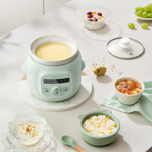 小熊婴儿辅食锅电炖锅煮粥煲汤一体 商品图3