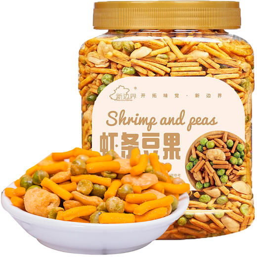 新边界 虾条豆果 400g*2 商品图0