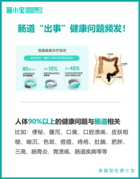 肠道“出事”，健康问题频发！