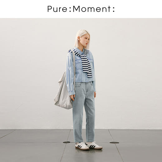 【经典款】【商场同款】麦檬夏牛仔长裤4995153081Q 商品图1