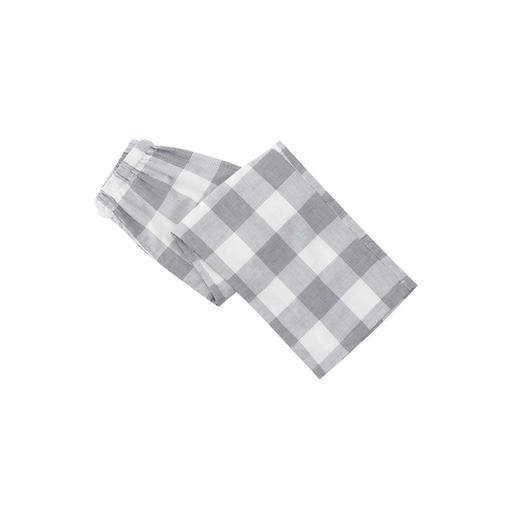 【双层纱千鸟格家居服】双层纱家居服女士七分袖家居服套装全棉格纹套头睡衣 商品图10