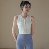 跃牌【周游世界系列】春夏新款瑜伽服女休闲简约背心纯色修身无袖上衣TP0863 商品缩略图1