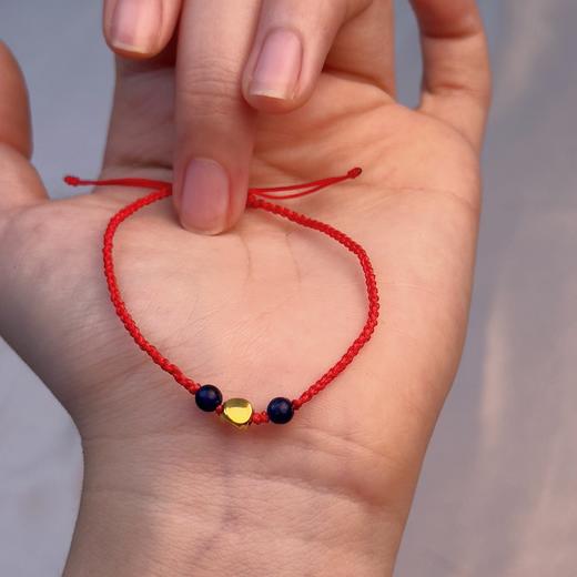 【线上团购款】足金999黄金扭扭珠5D硬金隔珠DIY手链丨满200包邮丨偏远地区不包邮丨支持到店自取 商品图2