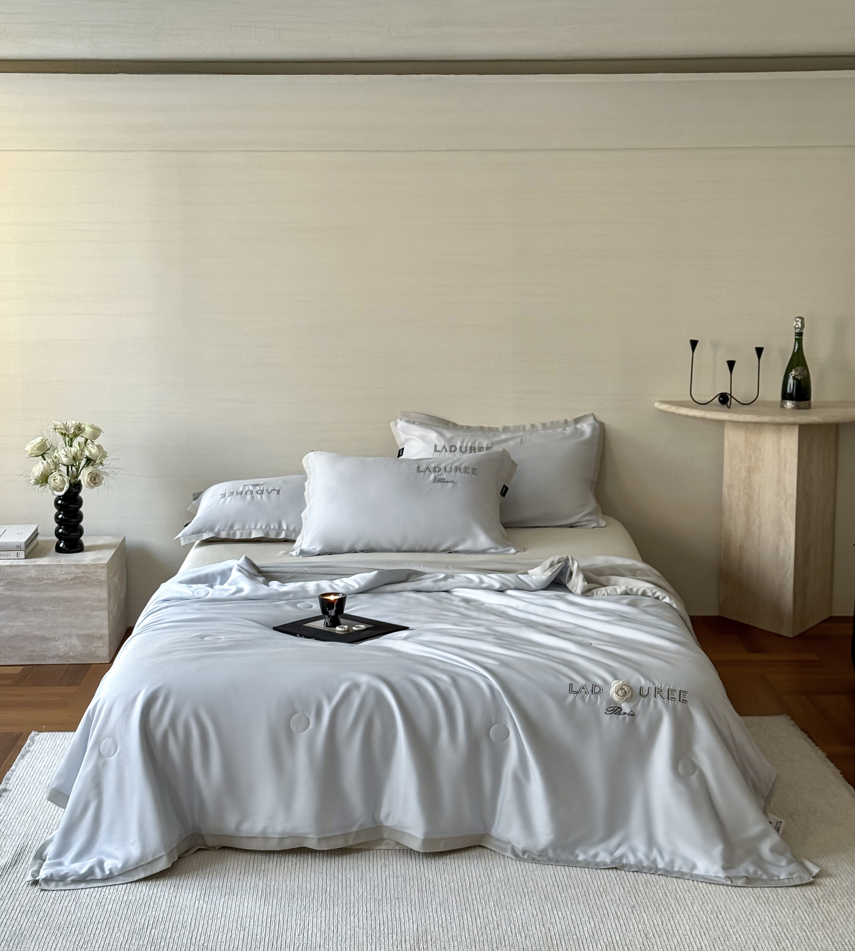 春夏天热植物纤维竹纤维+莱赛尔天丝夏被 丝滑凉爽夏凉被