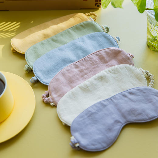 阳春小镇素色眼罩遮光睡眠睡觉专用护眼透气舒适午休缓解疲劳成人高端 商品图1