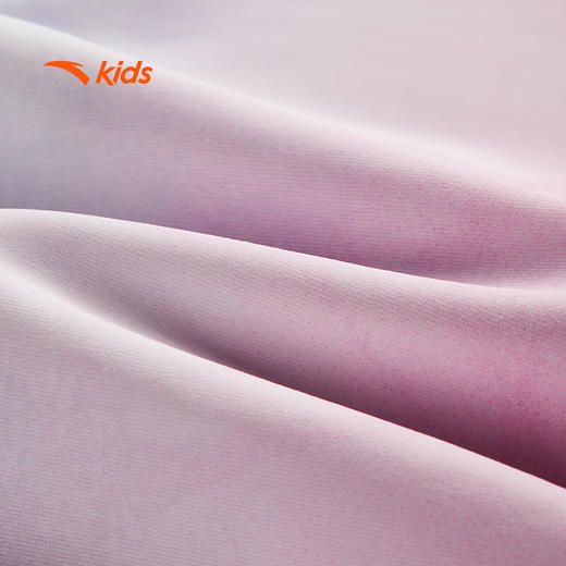 安踏儿童女童防晒衣针织连帽运动上衣2025夏透气轻薄外套362527702B 商品图8