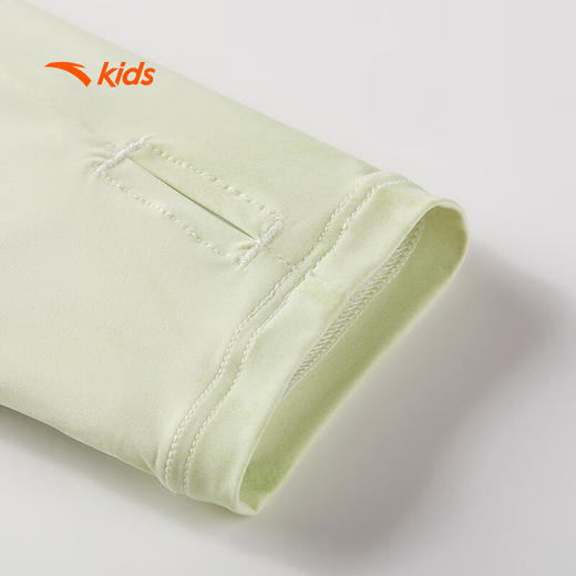 安踏儿童女童防晒衣针织连帽运动上衣2025夏透气轻薄外套362527702B 商品图7