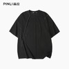 PINLI品立2025夏季新款设计感撞色车线T恤男士潮牌宽松休闲体恤衫B252111025 商品缩略图3