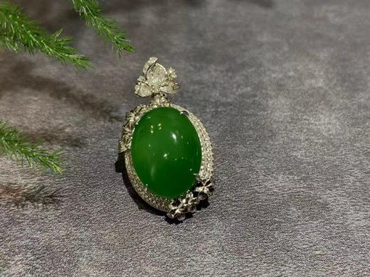 【御珠宫坊】金镶碧玉吊坠 商品图4