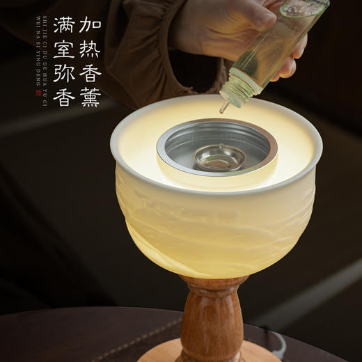 【世界瓷都 德化玉瓷】羊脂玉瓷·维纳斯影灯 影雕工艺 栩栩如生 温润细腻 迎光通透， 精美包装 gao端豪礼 商品图4