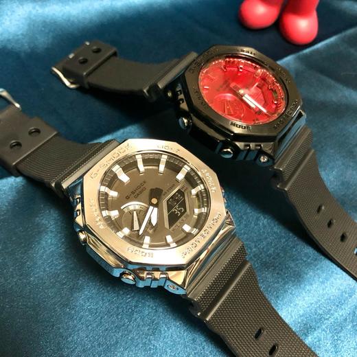 卡西欧G-SHOCK钢铁农家橡树金属八角手表 棱角创意，潮流上分。G-SHOCK 全新 GM-2100 商品图6