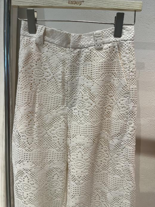 【门店同款】夏季度假风镂空阔腿裤 150894311 商品图2