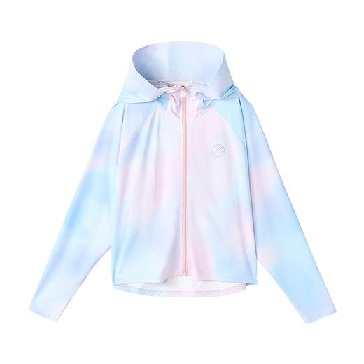 笛莎Deesha 童装女童外套2025夏新款女童渐变晕染斗篷防晒服 商品图4