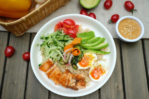 三文鱼能量碗Salmon power bowl 商品图1