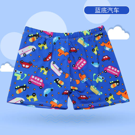 【只要9.9❗儿童高弹速干泳裤】儿童泳裤时尚卡通印花，吸湿透气，柔软舒适不勒，男童泳裤小童沙滩速干透气平角游泳短裤QQ 商品图7