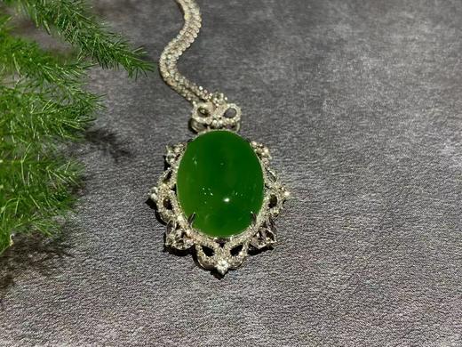 【御珠宫坊】金镶碧玉吊坠 商品图7