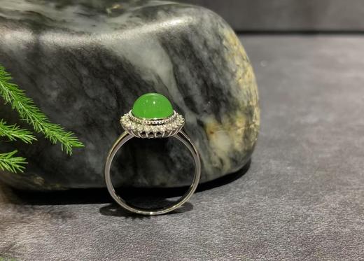 【御珠宫坊】金镶碧玉戒指 商品图4