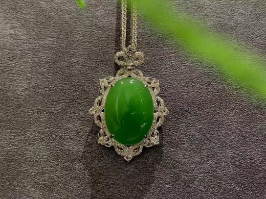 【御珠宫坊】金镶碧玉吊坠 商品图1