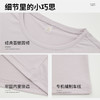 西遇运动短袖t恤女夏季新款纯色户外透气凉感圆领正肩上衣10050604 商品缩略图4