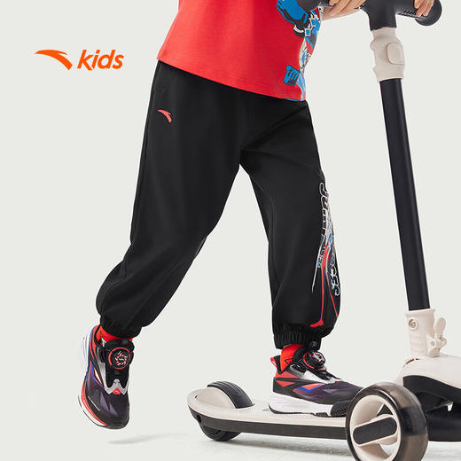 安踏儿童梭织运动长裤男小童冰锋科技男梭织运动长裤352529506 商品图1