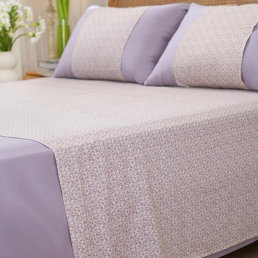 莫兰迪色系列床单睡单枕套纯棉100全棉单人双人高级感四季通用睡单枕套 商品图3