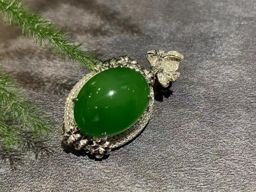 【御珠宫坊】金镶碧玉吊坠 商品图6