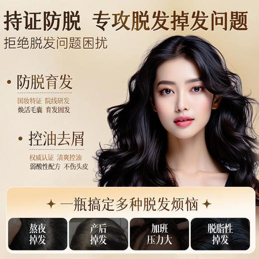 【便携套装 】卓蓝雅经典款生姜防脱洗护125ml*2 出游便携 洗护更安心 商品图2