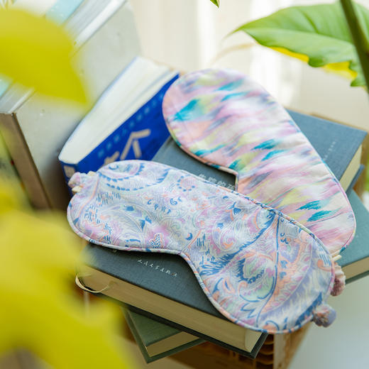 阳春小镇繁花眼罩遮光睡眠睡觉专用护眼透气舒适午休缓解疲劳成人高端 商品图1