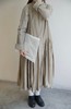 ALBUM DI FAMIGLIA 丝棉混纺无袖百褶背心连衣裙 商品缩略图5