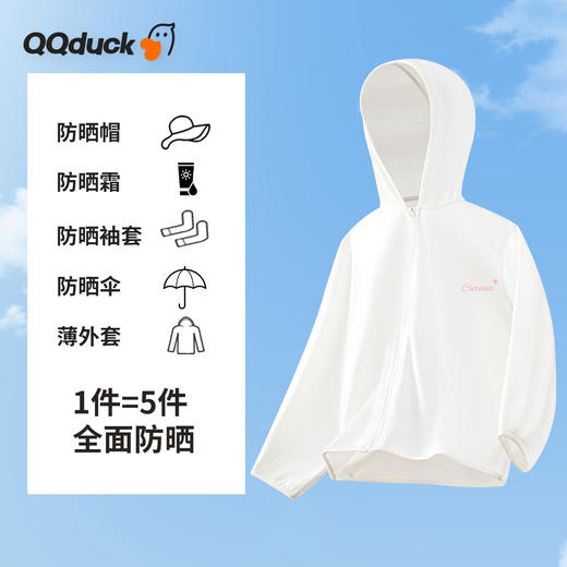 【UPF50+轻薄透气】【110-150】【可可鸭】男女童夏季防紫外线防晒服 商品图5