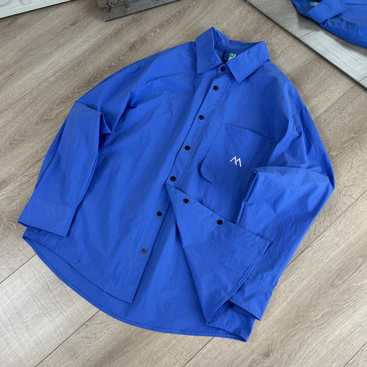 情侣款！2025速干透气防泼水山系户外宽松舒适简约轻薄男式长袖衬衫！ 商品图6