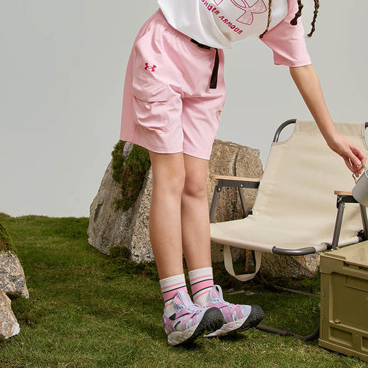 【12月-特惠福利】Under Armour安德玛男女童25新款梭织短裤252323351 商品图2