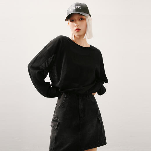 【商场同款】麦檬夏牛仔短裙4F4240831Q 商品图3