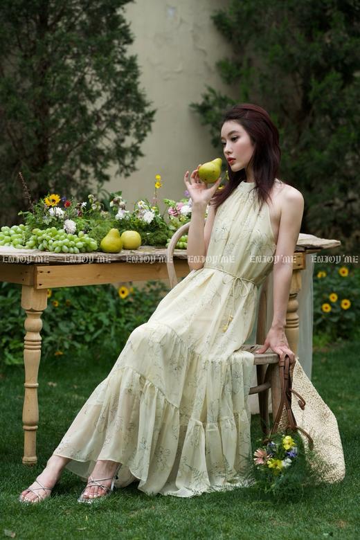 【门店同款】ENJOY夏季“悠然之境”茶歇挂脖裙 162267859 商品图2