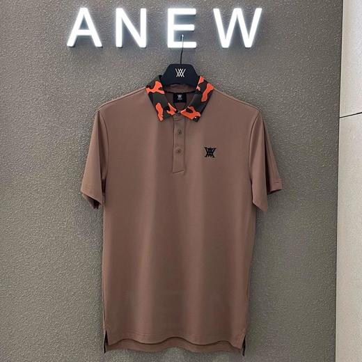 Anew家春夏新款男士印花POLO衫 迷彩印花加铆钉的元素M222132 商品图2