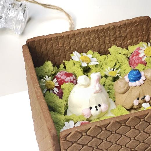 烤爱·创意生日蛋糕系列·小熊饼干盒子蛋糕·奥利奥碎脆脆片夹心覆盆子·下午茶【仅限深圳
同城配送】 商品图7