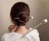 复古莲花珍珠发簪女汉服郁金香簪子古装步摇盘发钗子发饰品 商品缩略图5