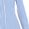 CHCH2025春夏休闲蓝色条纹时髦衬衫女上衣修身设计感通勤衬衣 商品缩略图5