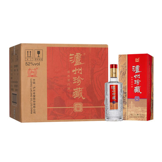 泸州老窖 泸州珍藏六窖 浓香型固态法白酒  52度 500mL*6瓶整箱 婚宴送礼 商品图8