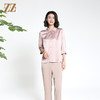 佐尔美夏季新款新中式国风时尚气质桑蚕丝长袖衬衣女M42CS41 商品缩略图0