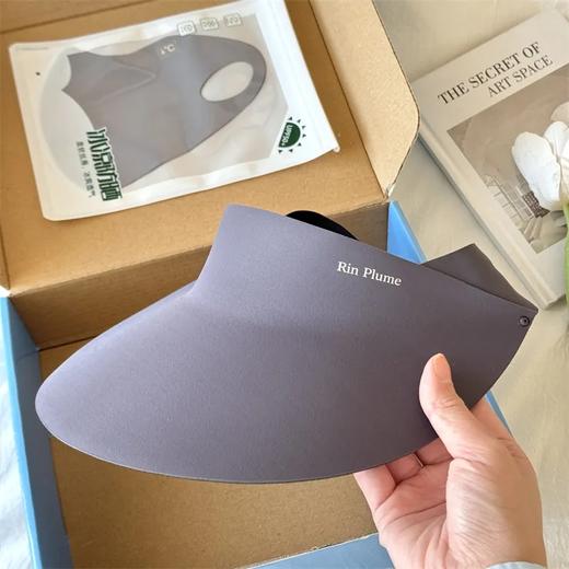 无惧骄阳，防晒美学 无痕一体空顶冰丝无感遮阳帽 商品图4