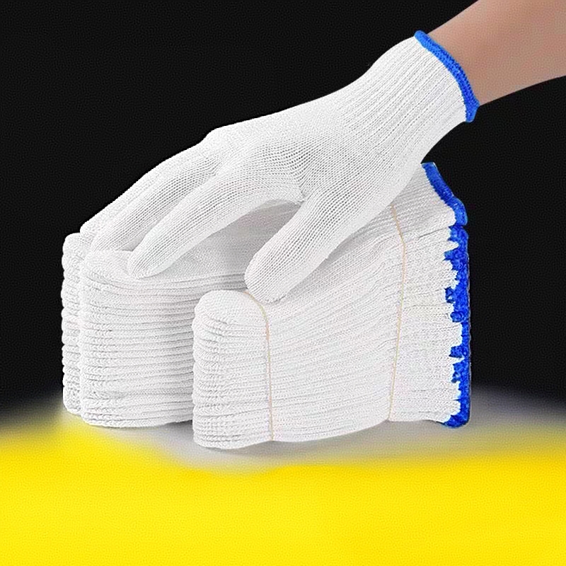 悠约 劳保灯罩棉手套10双装 500g