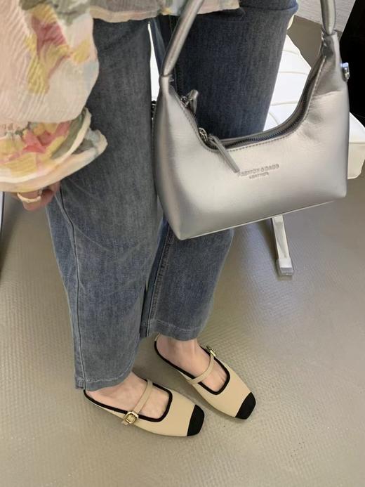 【GZ】无忧购韩系慵懒晚晚风百搭一脚蹬半拖小皮鞋1618（截单后7天发货) 商品图5