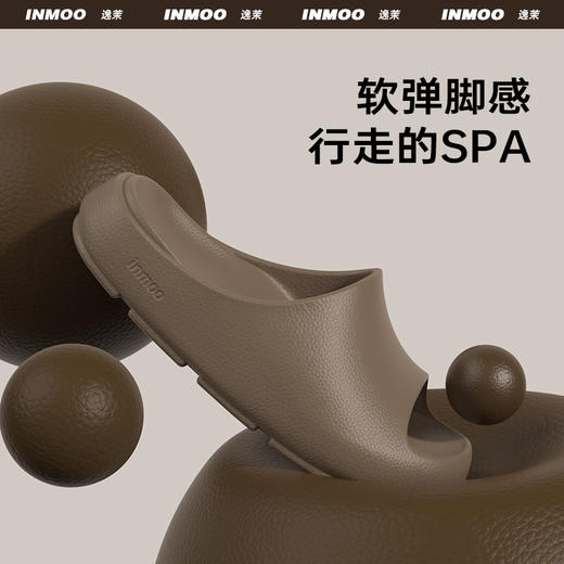 热卖！逸茉皮纹勃肯凉拖鞋 男女同款 家居浴室拖鞋 商品图10