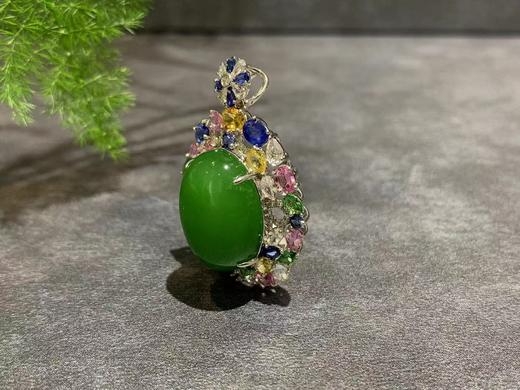 【御珠宫坊】金镶碧玉吊坠 商品图8