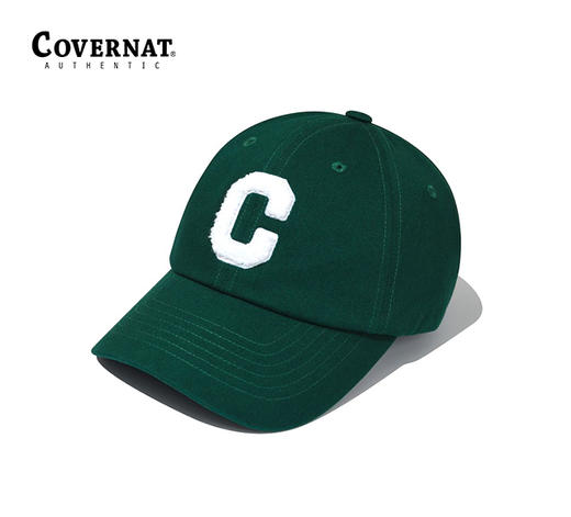 【韩国潮牌】Covernat棒球帽男女同款简约C标字母棒球帽CO2300CA01 商品图2